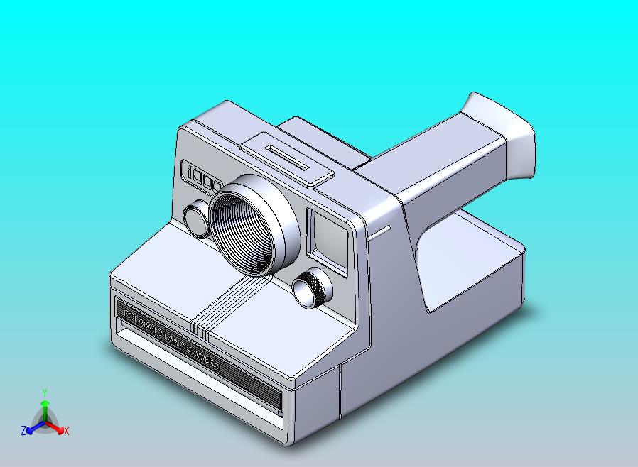 宝丽来陆地相机 1000