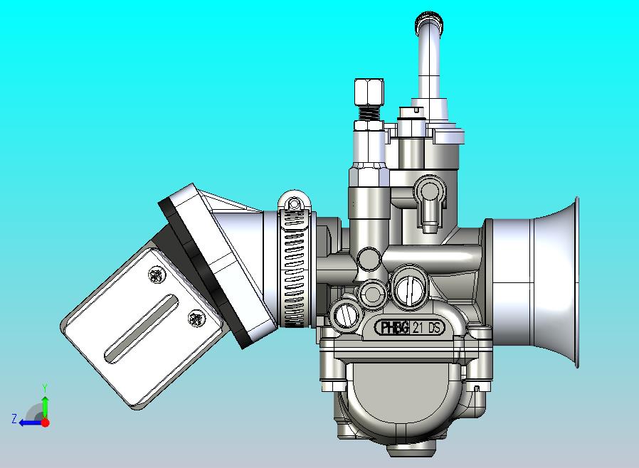 戴尔奥托 PHBG 21 DS 化油器