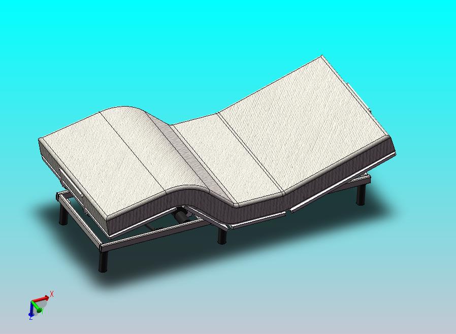 高级电动单人按摩床