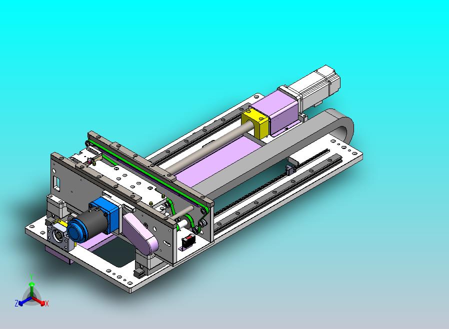 滚珠丝杠的平行移载机构