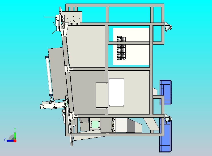 高频变压器骨架的自动摘料机