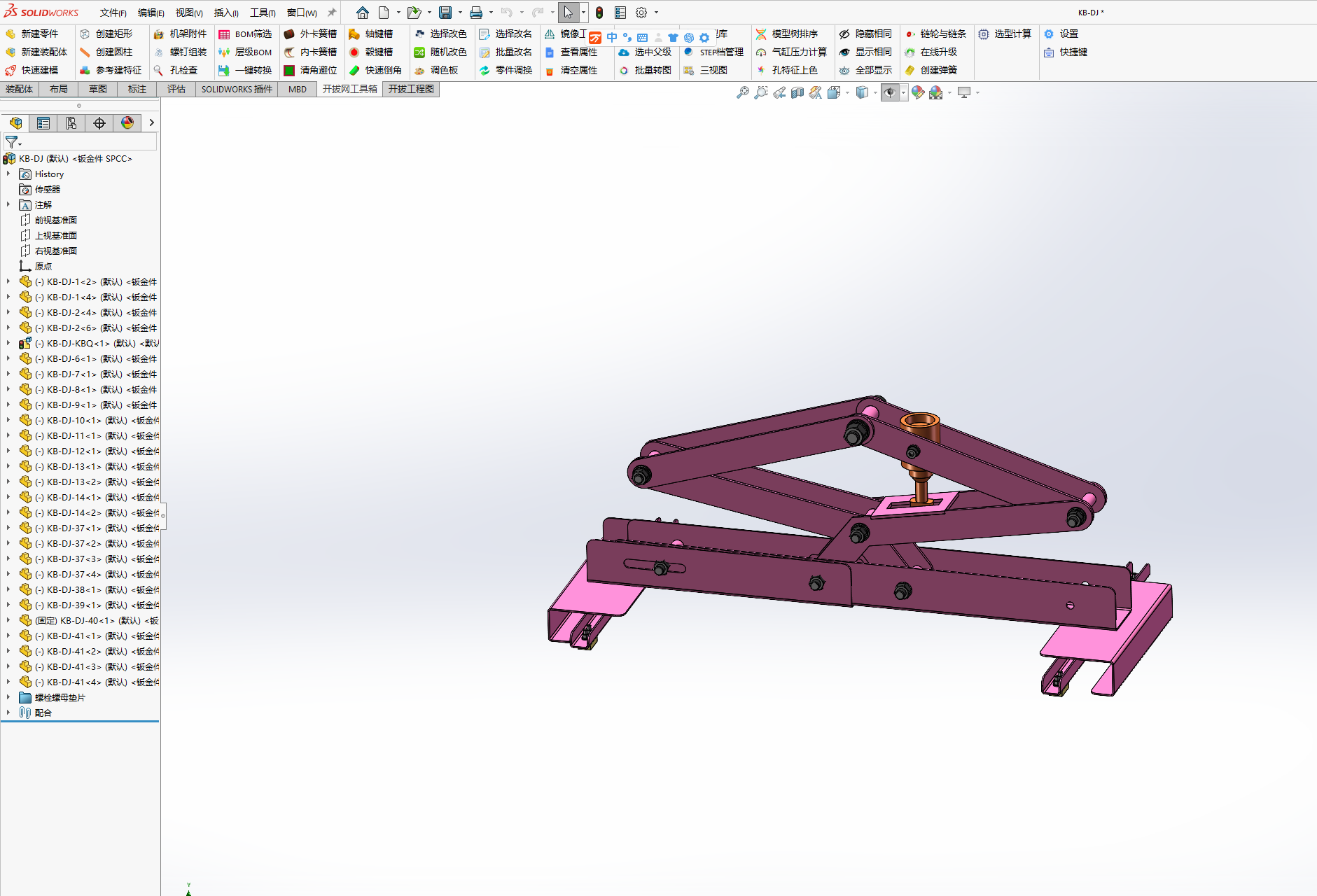 无动力自锁吊具
