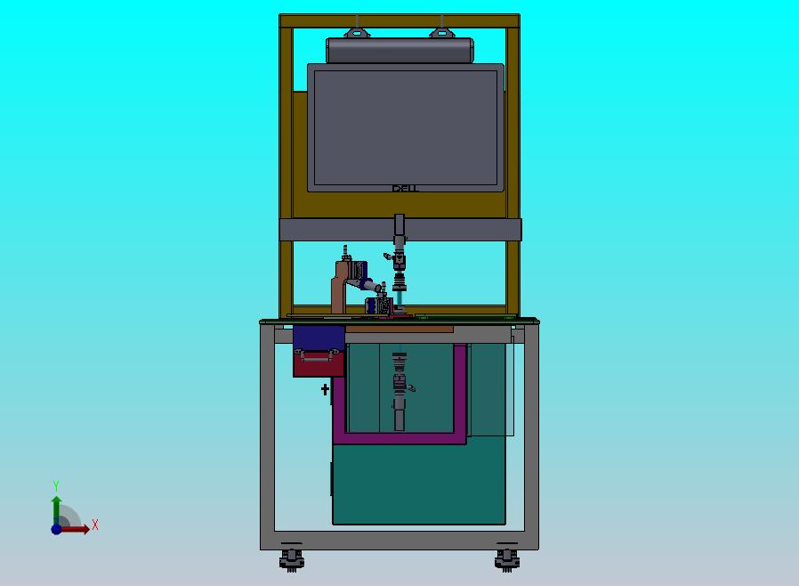 四镜头CCD视觉检视工位