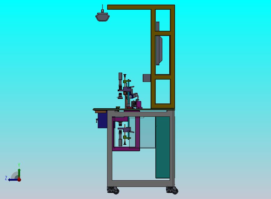 四镜头CCD视觉检视工位