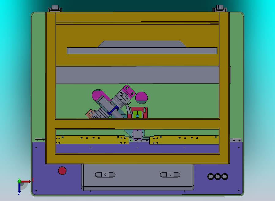 四镜头CCD视觉检视工位