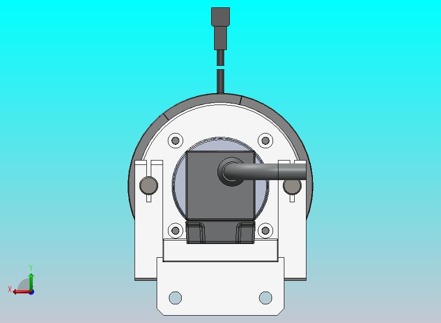视觉调节支架组件