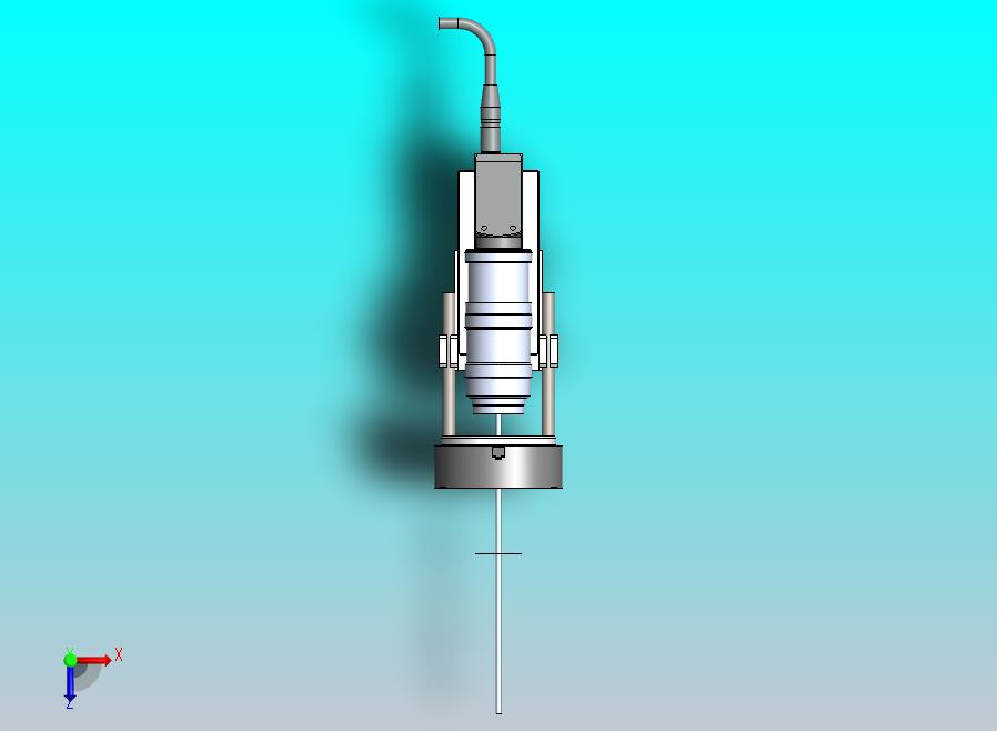 视觉调节支架组件
