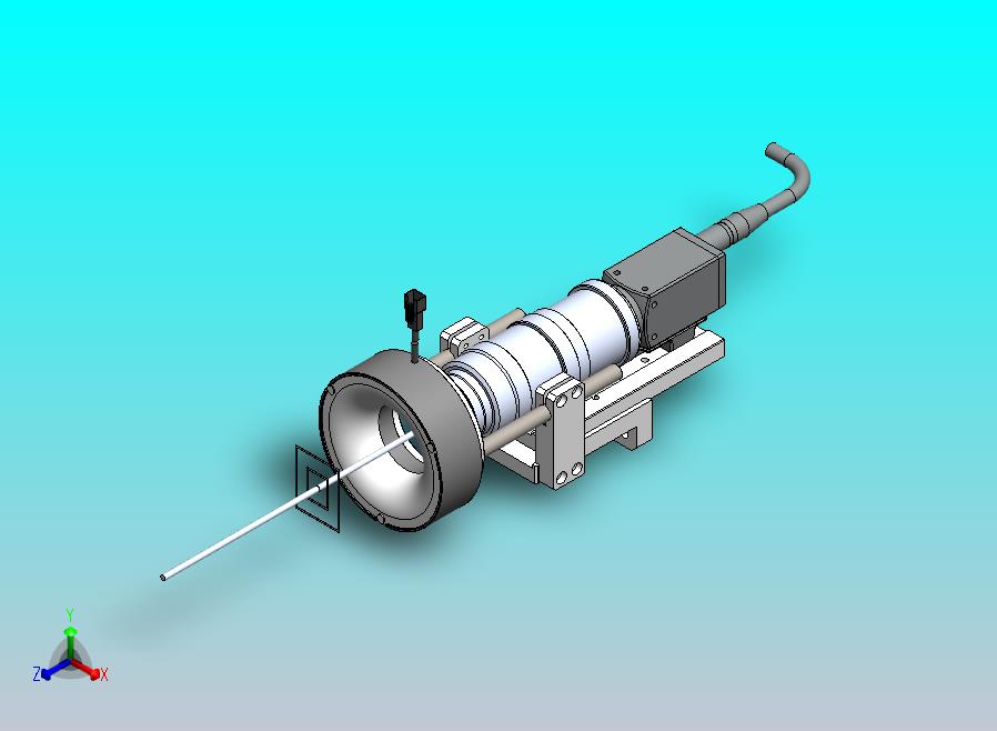 视觉调节支架组件