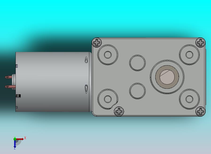 青尼 齿轮盒电机