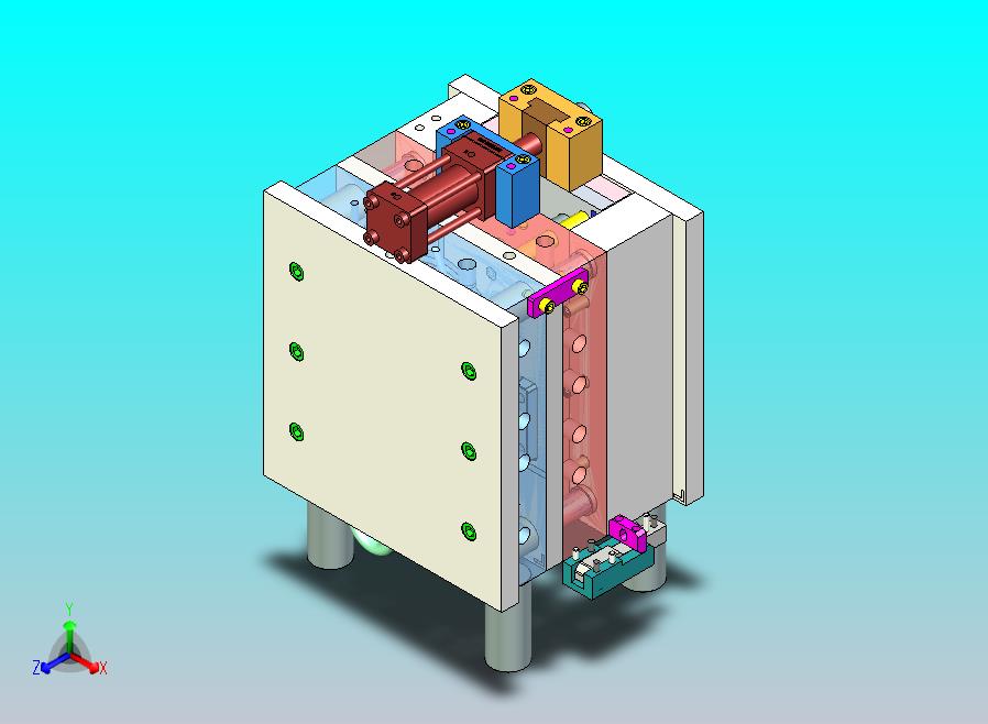 化工桶盖子模具设计