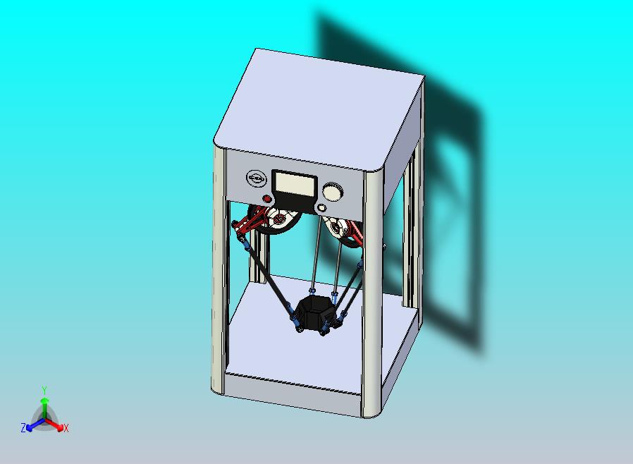 直接 3D打印机 三角洲 ADPX1