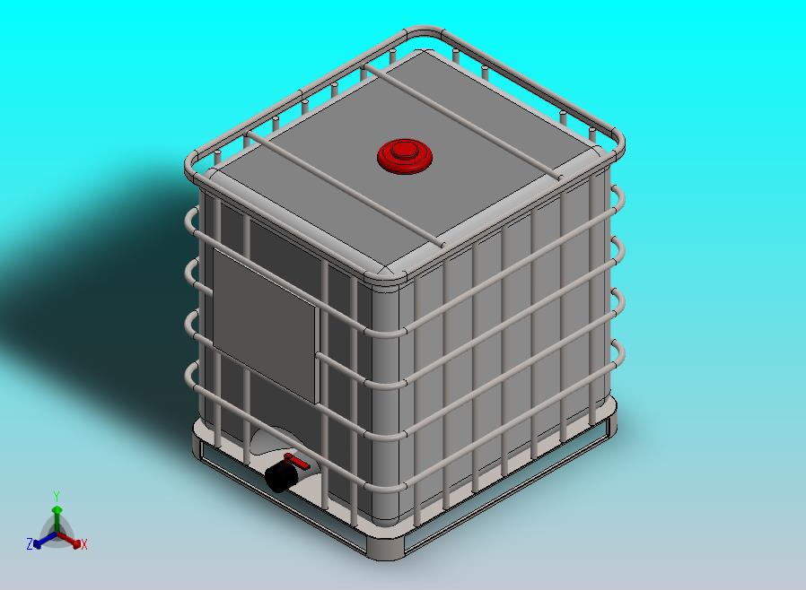 中型散货箱 1000 升