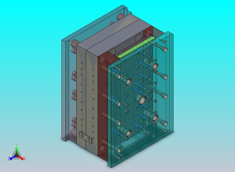 家具藤条面板模具设计