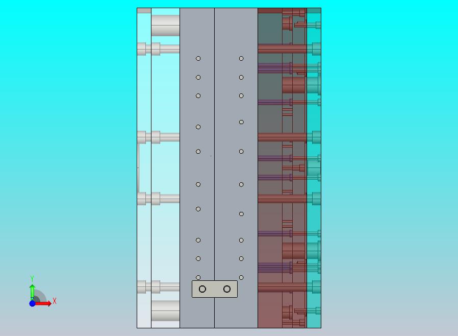 家具藤条面板模具设计