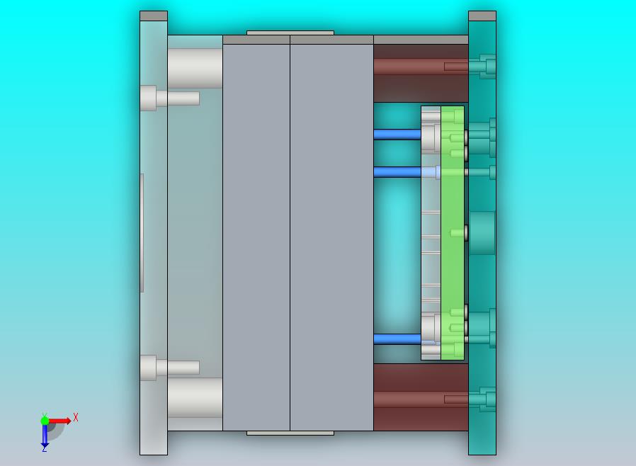 家具藤条面板模具设计