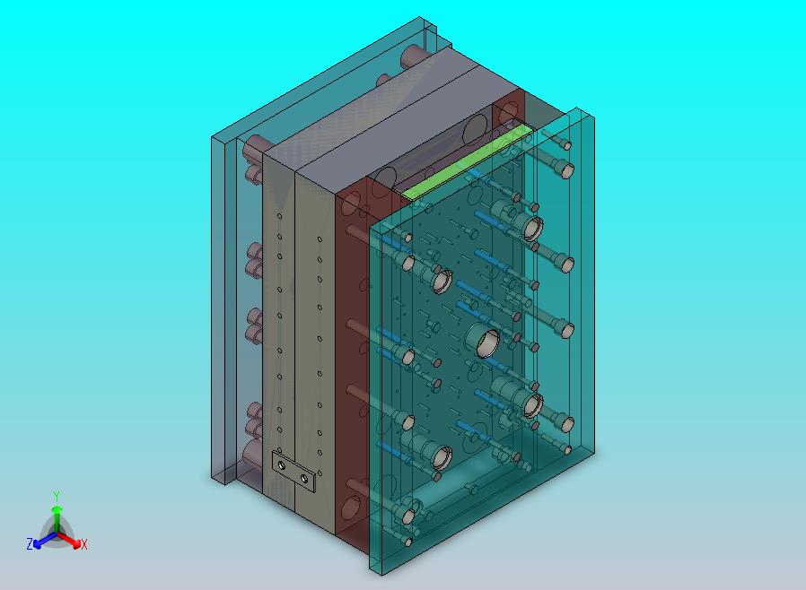 家具藤条面板模具设计