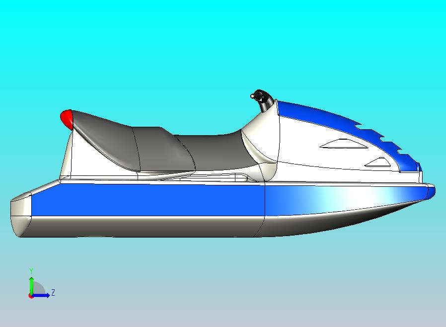 氢气喷气式摩托艇