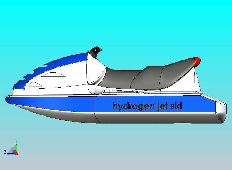 氢气喷气式摩托艇