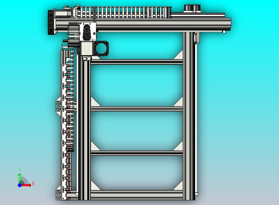 铝型材搭建的非标机床