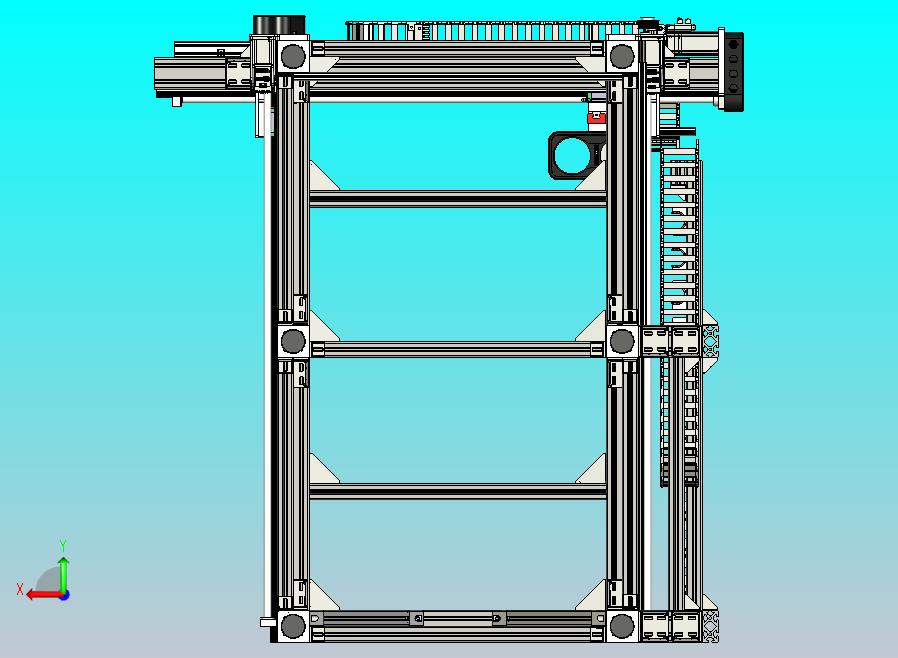 铝型材搭建的非标机床