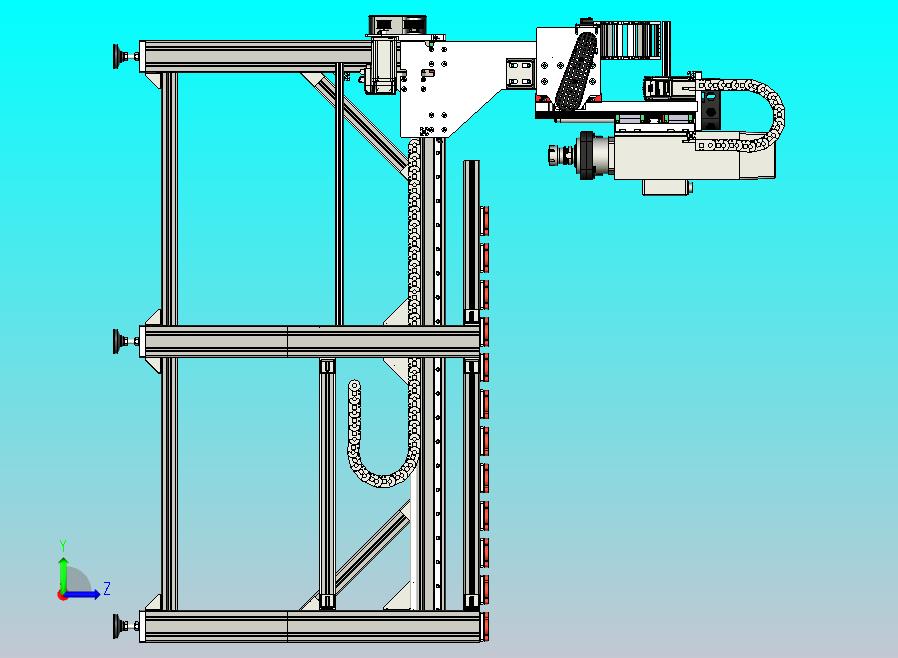 铝型材搭建的非标机床