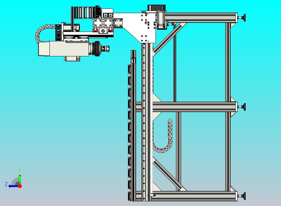 铝型材搭建的非标机床