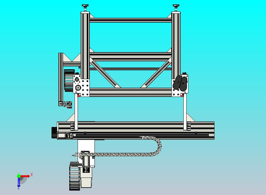 铝型材搭建的非标机床