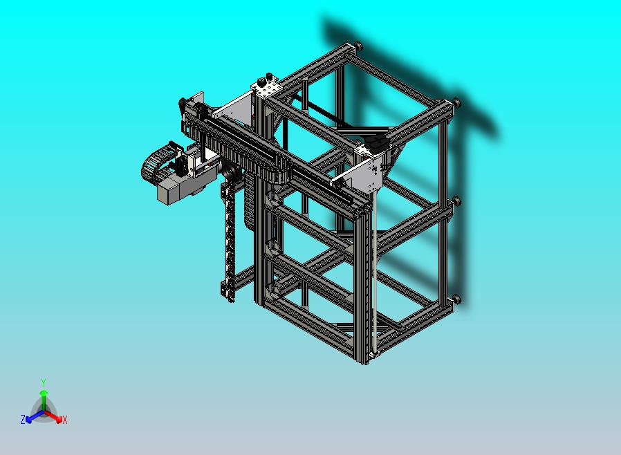铝型材搭建的非标机床
