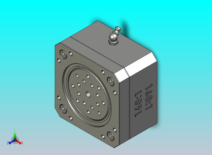 行星谐波齿轮箱。