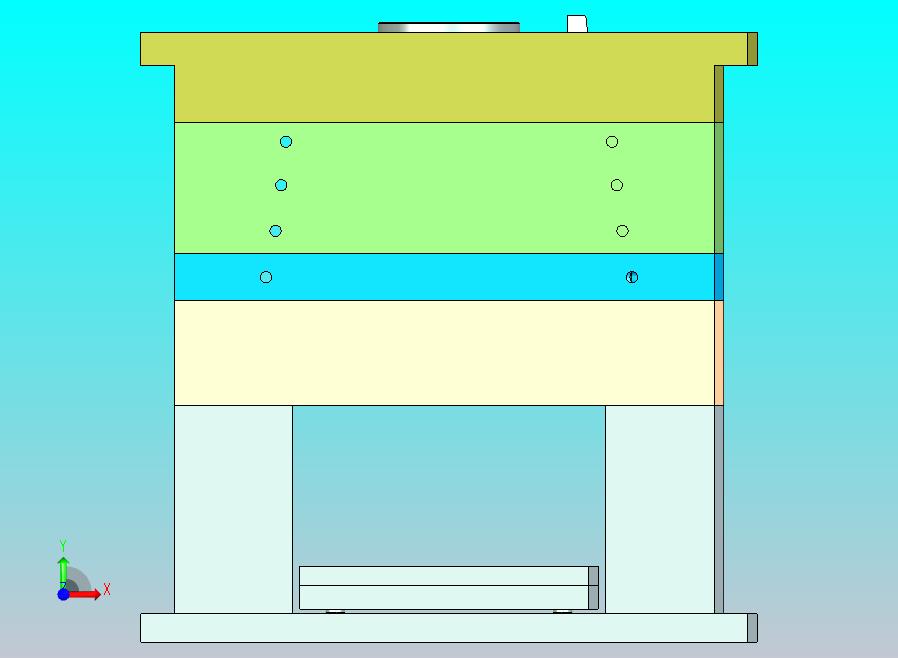 水果箱模具设计