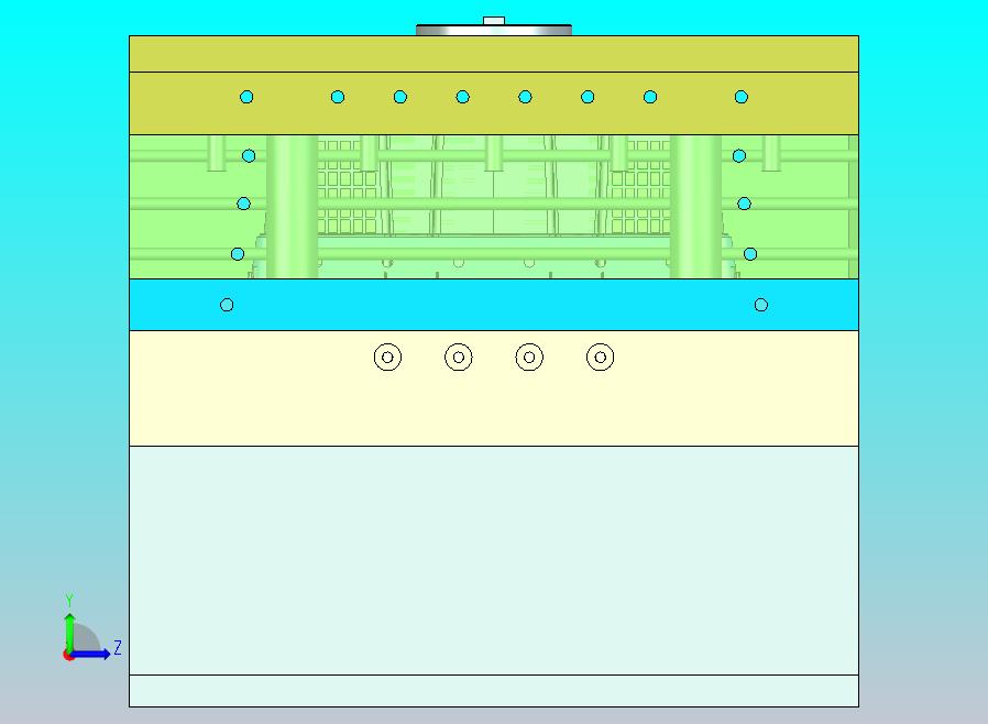 水果箱模具设计