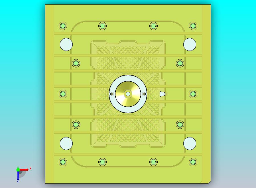 水果箱模具设计