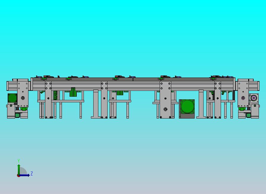 环形回流治具输送机构