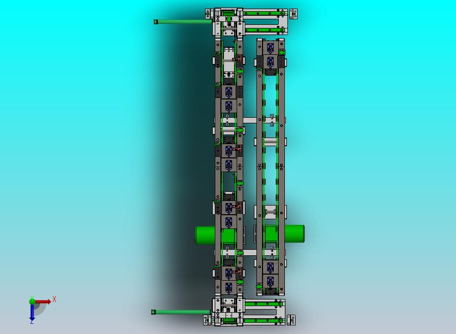 环形回流治具输送机构