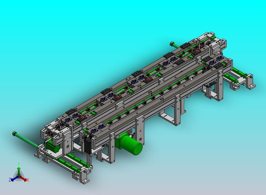 环形回流治具输送机构