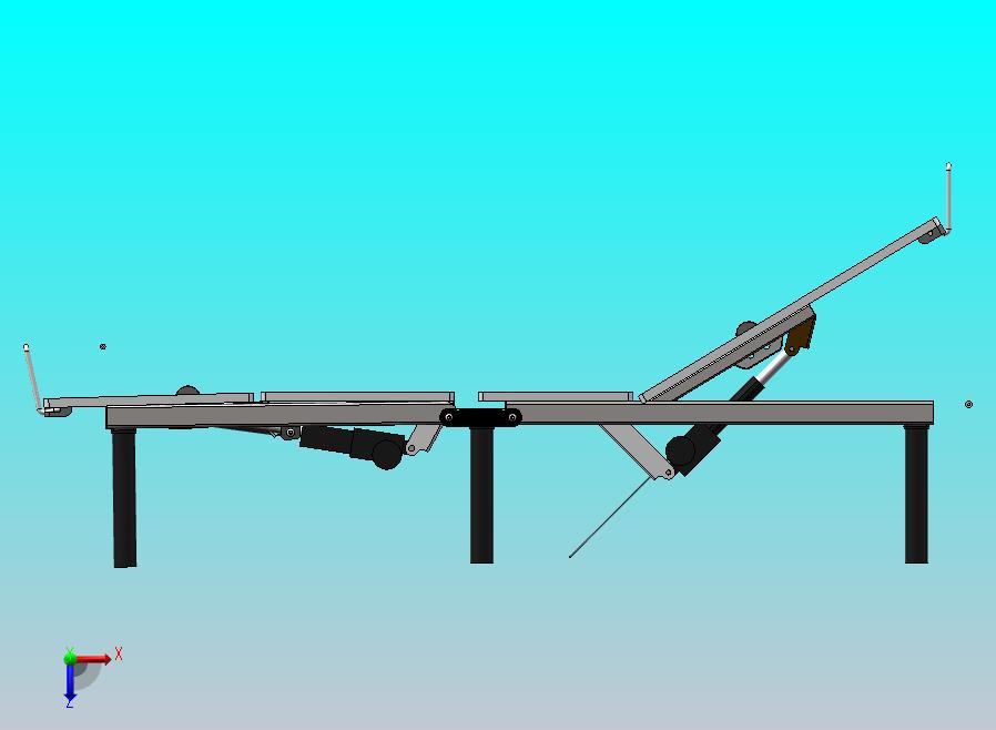 双电机双人按摩电动床