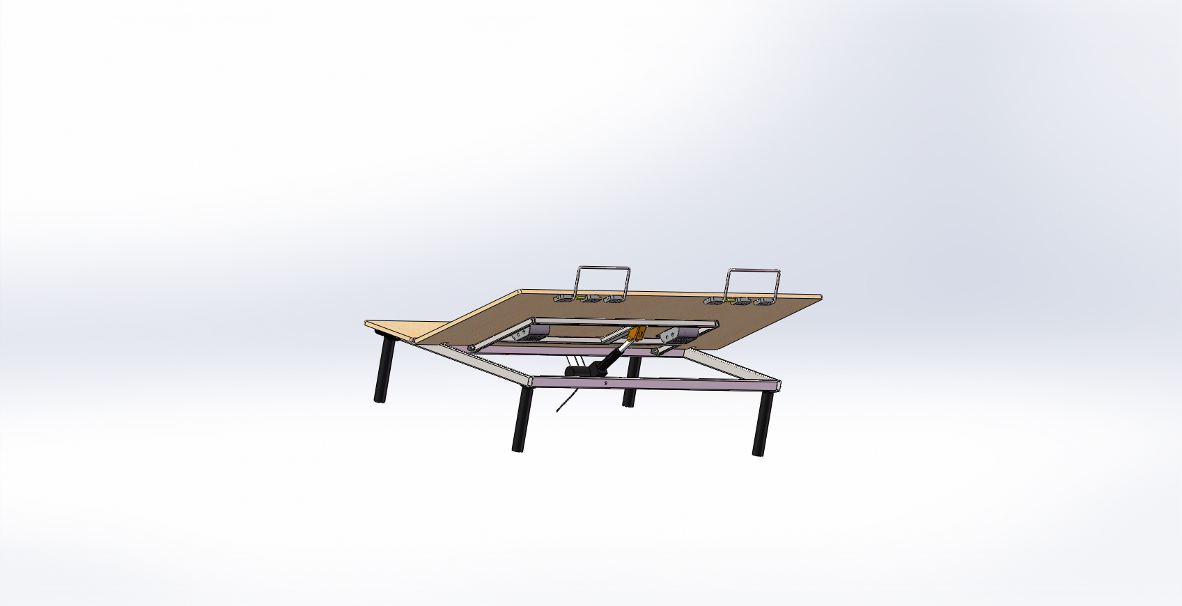 双电机双人按摩电动床