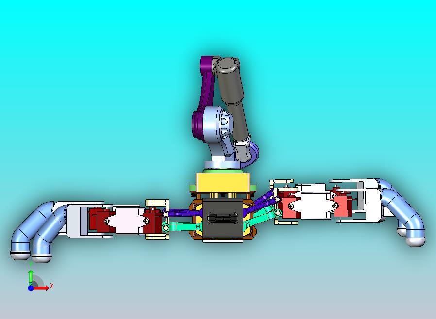 仿生蜥蜴机器人结构
