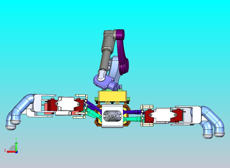 仿生蜥蜴机器人结构