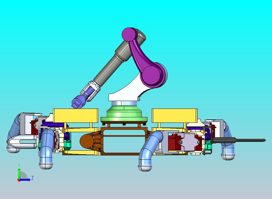 仿生蜥蜴机器人结构