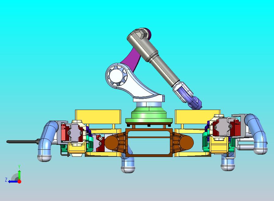 仿生蜥蜴机器人结构