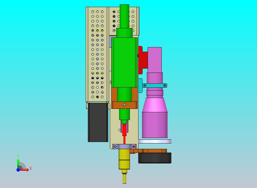 智能电批吸附锁螺丝锁付组件