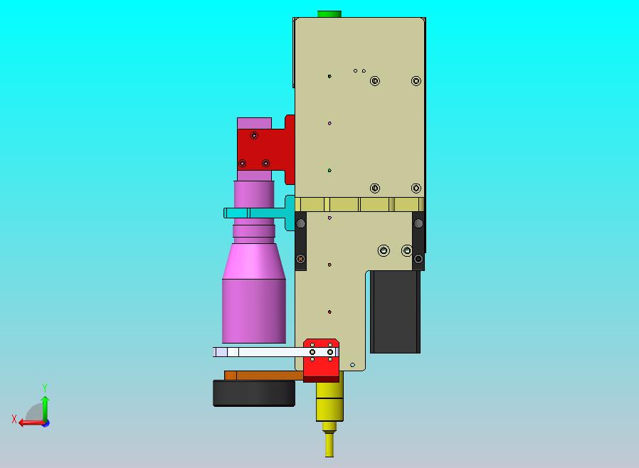 智能电批吸附锁螺丝锁付组件