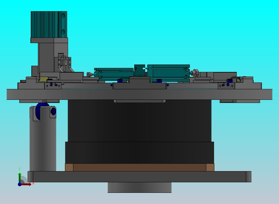 DD马达的转盘机构