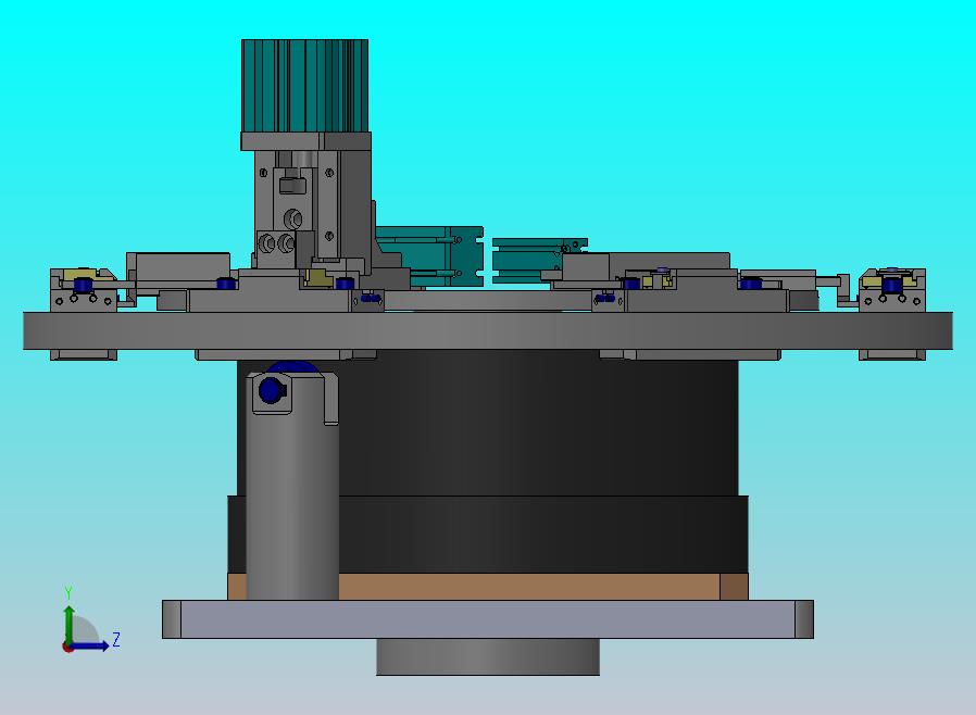 DD马达的转盘机构