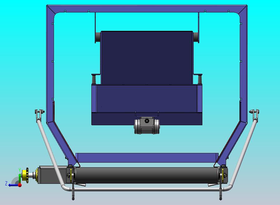 马铃薯种薯 切割机 PGS4-卸料输送机总装