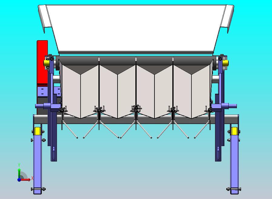 马铃薯种薯 切割机 PGS4-供给输送机组装