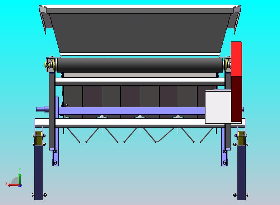 马铃薯种薯 切割机 PGS4-供给输送机组装