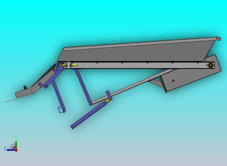 马铃薯种薯 切割机 PGS4-供给输送机组装