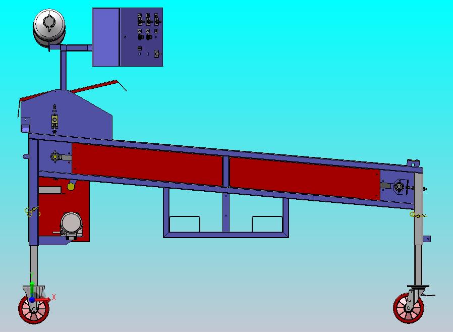 马铃薯种薯切割机 PGS4-切割段组装